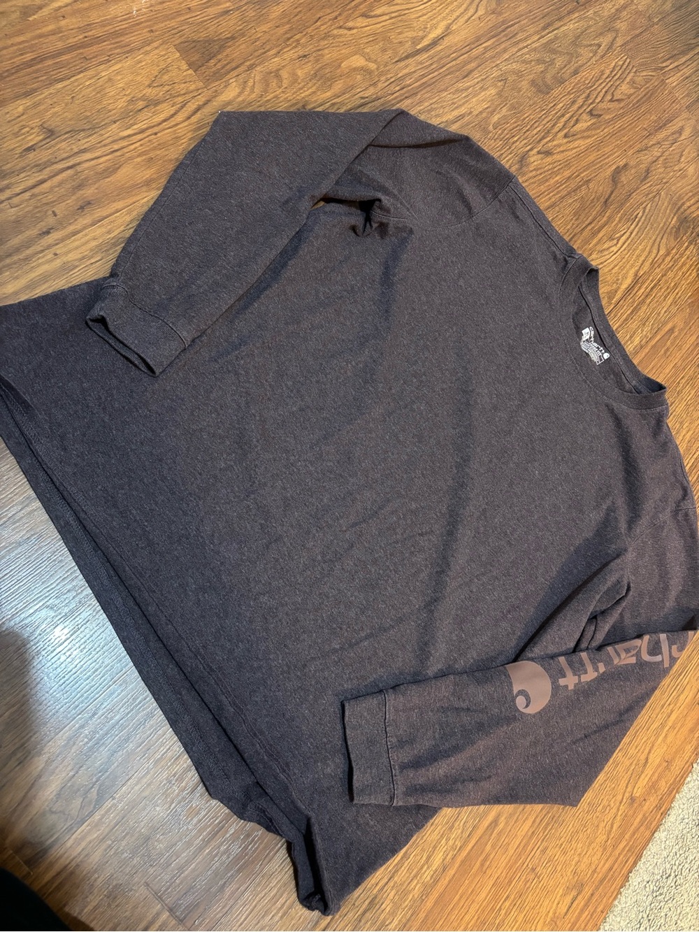 Women Long Sleeve Shirt - Dark Brown